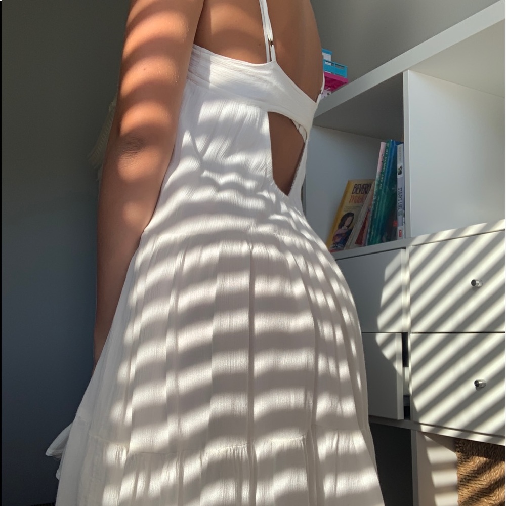 beautiful boho urban outfitters midi dress🧚🏼‍♀️